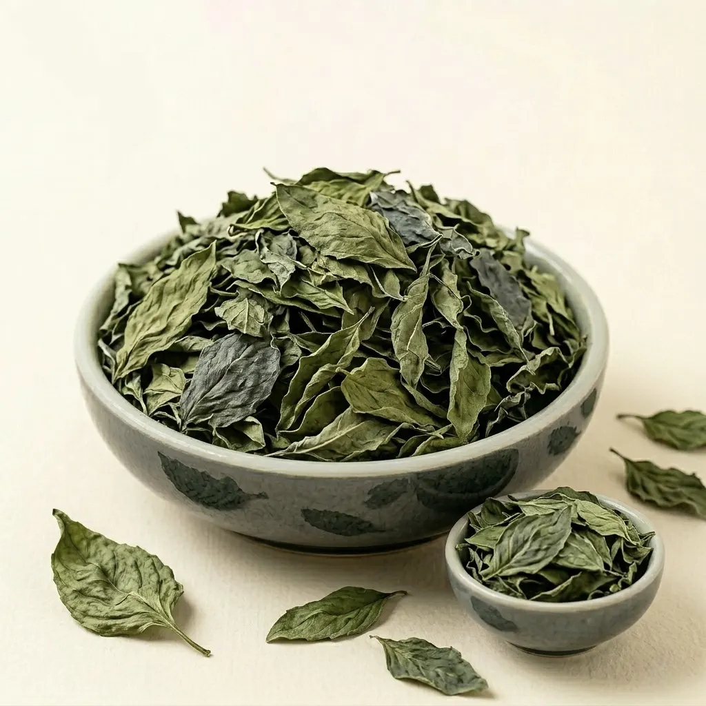 Dehydrated Basil Leaves — Export Quality from India